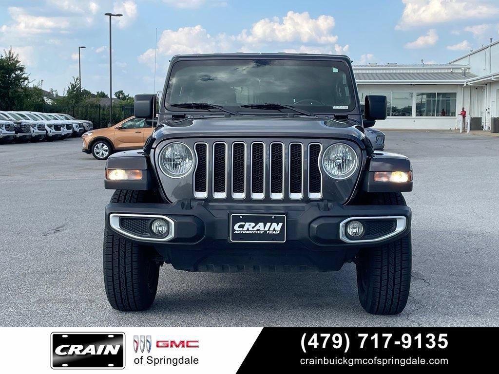 Used 2020 Jeep Wrangler Unlimited Sahara AWD/4WD image 2