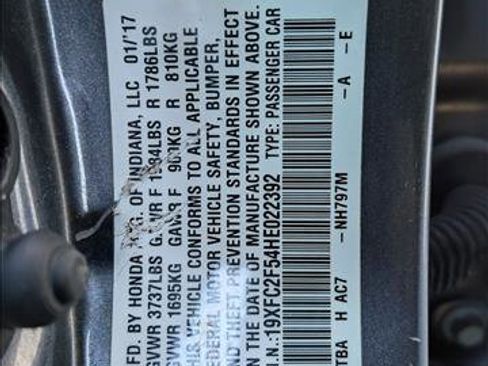 Used 2017 Honda Civic LX image 23