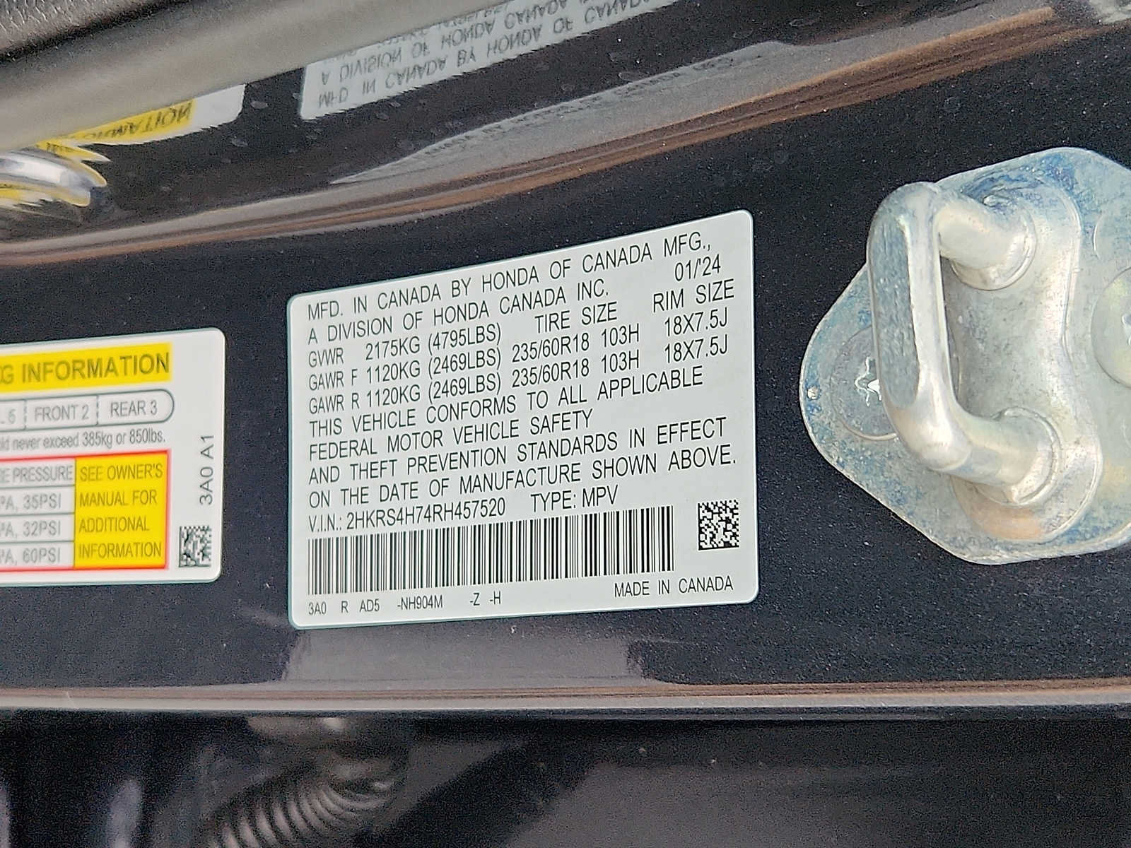 Certified 2024 Honda CR-V EX-L image 27