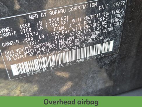 Used 2022 Subaru Outback Premium AWD/4WD image 32