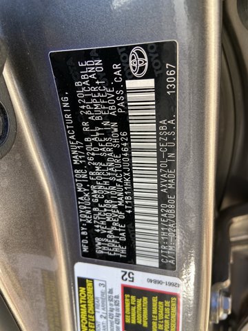 Used 2018 Toyota Camry SE FWD image 33