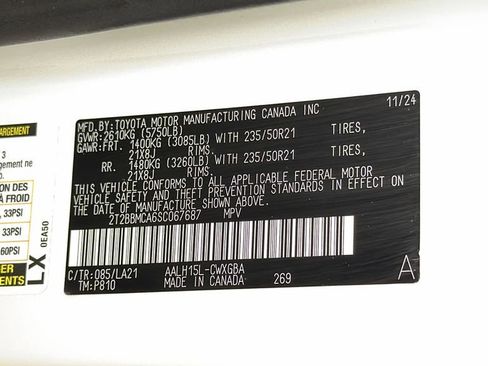 Certified 2025 Lexus RX 350 image 34