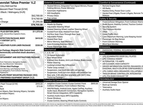 Used 2019 Chevrolet Tahoe Premier w/ Premier Plus Edition image 15