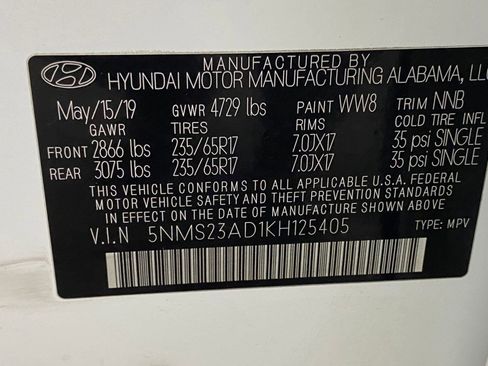 Used 2019 Hyundai Santa Fe SE image 21