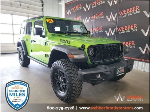 New 2025 Jeep Wrangler Willys image 1