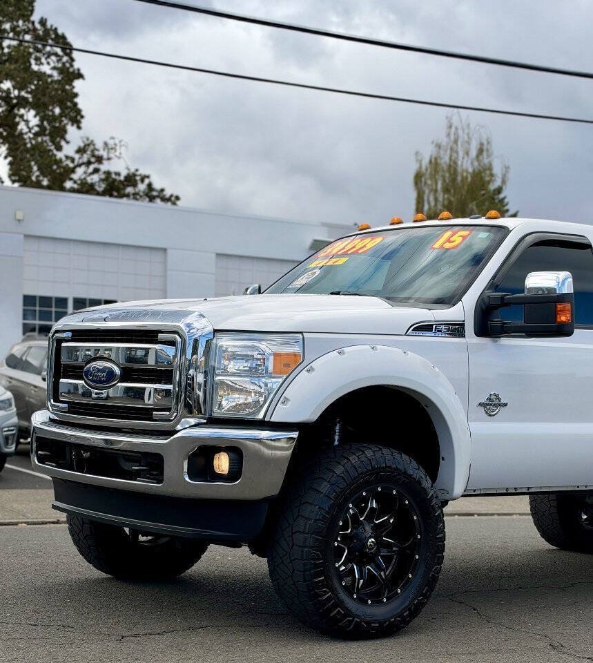 Used 2015 Ford F350 Lariat w/ Chrome Package AWD/4WD image 6