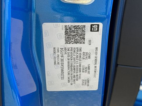 Used 2025 Chevrolet Corvette Z06 w/ Stealth Interior Trim Package image 30