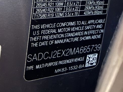 Used 2021 Jaguar F-PACE S image 54