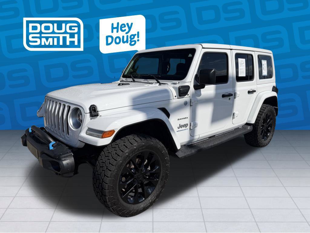 Used 2023 Jeep Wrangler Unlimited Sahara w/ Cold Weather Group AWD/4WD image 1