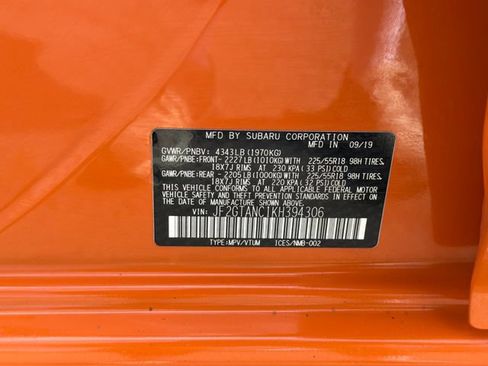 Used 2019 Subaru Crosstrek 2.0i Limited w/ Moonroof Package w/Navigation AWD/4WD image 30