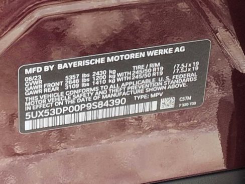 Used 2023 BMW X3 xDrive30i w/ Premium Package image 37