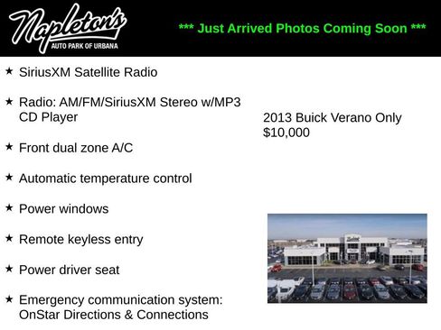 Used 2013 Buick Verano Leather FWD image 1