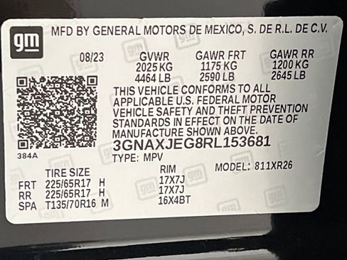 Used 2024 Chevrolet Equinox LT image 64