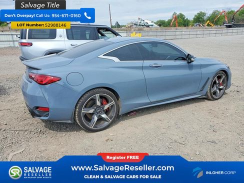 Used 2022 INFINITI Q60 Red Sport 400 w/ Proactive Package AWD/4WD image 4