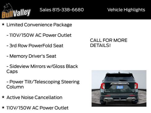 Used 2023 Ford Explorer Limited w/ Hybrid Equipment Group 310A AWD/4WD image 10