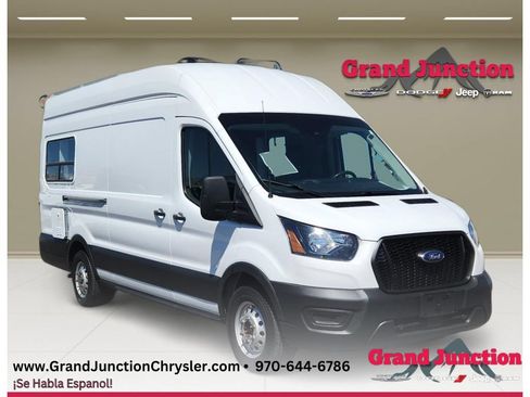 Used 2022 Ford Transit 350 148 High Roof Extended AWD w/ Load Area Protection Package image 1