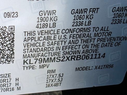 Certified 2024 Chevrolet TrailBlazer LS w/ LS Convenience Package image 34