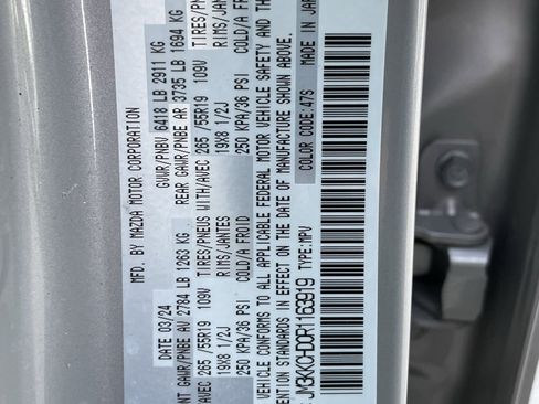 Used 2024 MAZDA CX-90 3.3 Turbo w/ Preferred Plus image 28