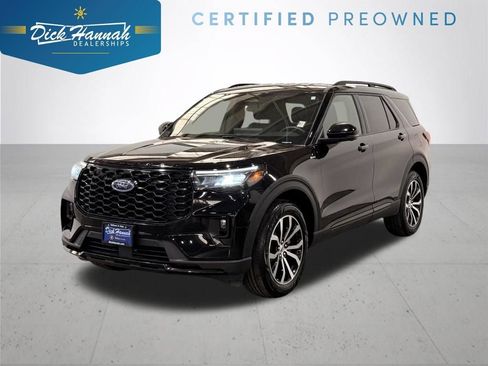 Certified 2025 Ford Explorer ST-Line AWD/4WD image 1