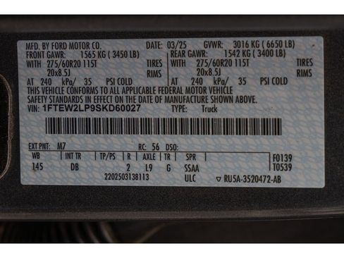 Used 2025 Ford F150 STX w/ STX Black Appearance Package image 30