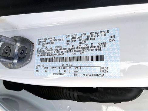 Used 2022 Ford Escape SEL image 36