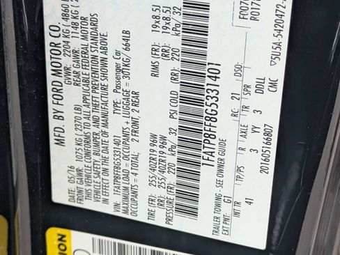 Used 2016 Ford Mustang GT Premium w/ Equipment Group 401A RWD image 16