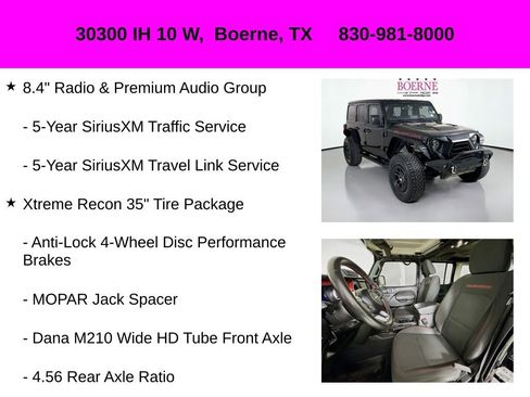 Used 2021 Jeep Wrangler Unlimited Rubicon w/ Xtreme Recon 35" Tire Package image 30