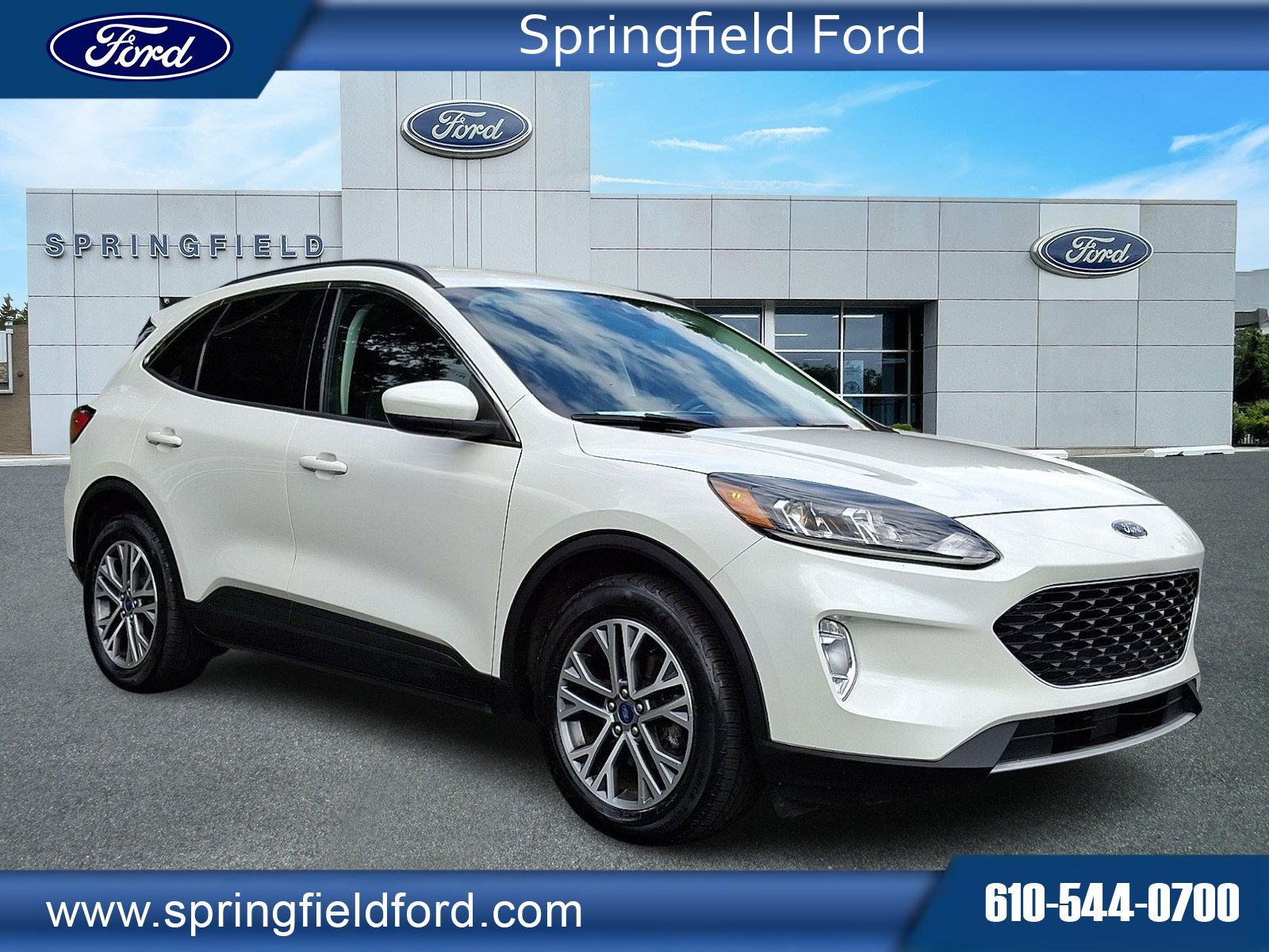 Certified 2021 Ford Escape SEL FWD image 1