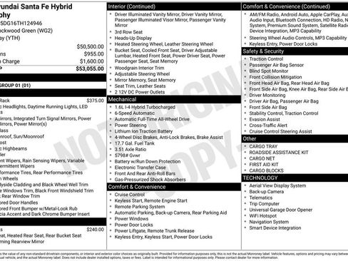 New 2026 Hyundai Santa Fe Calligraphy AWD/4WD image 3