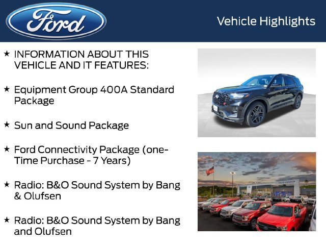 New 2027 Ford Explorer ST w/ Sun And Sound Package AWD/4WD image 4