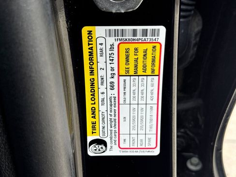 Certified 2023 Ford Explorer XLT w/ Equipment Group 202A AWD/4WD image 44