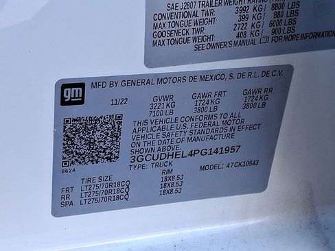 Used 2023 Chevrolet Silverado 1500 ZR2 w/ Technology Package image 28