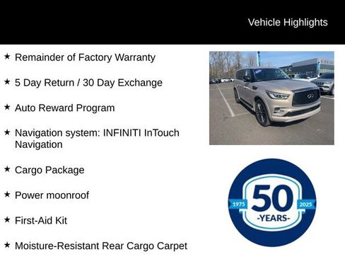 Used 2024 INFINITI QX80 Premium Select w/ Cargo Package image 7