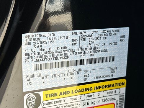 New 2026 Lincoln Navigator Black Label AWD/4WD image 30