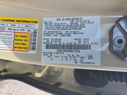 Used 2016 Lincoln MKZ w/ Equipment Group 200A Select FWD image 35