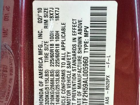 Used 2010 Honda Crosstour EX-L image 37