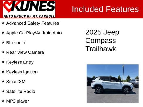 Used 2025 Jeep Compass Trailhawk AWD/4WD image 4