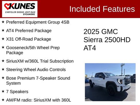 Used 2025 GMC Sierra 2500 AT4 AWD/4WD image 3