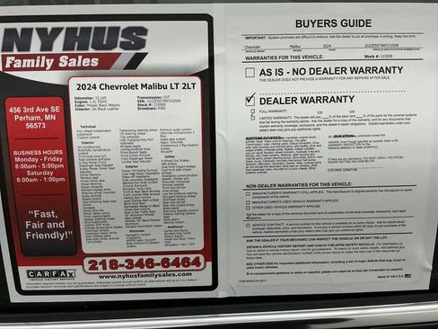 Used 2024 Chevrolet Malibu LT w/ Midnight Edition image 56