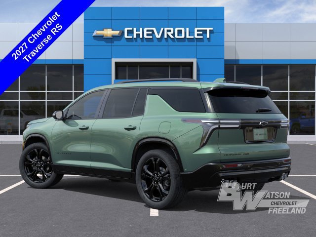 New 2027 Chevrolet Traverse RS w/ LPO, Floor Liner Package AWD/4WD image 4