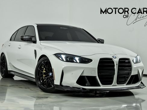 Used 2025 BMW M3 Competition w/ M Carbon Exterior Package RWD image 1