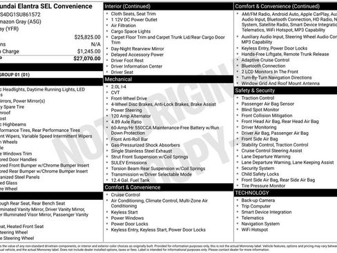 Used 2025 Hyundai Elantra SEL image 3