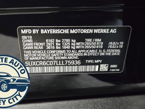 Used 2020 BMW X5 xDrive40i w/ Parking Assistance Package image 22