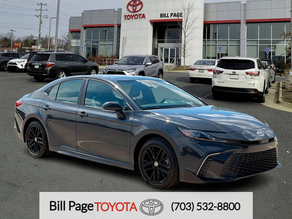 Used 2025 Toyota Camry SE w/ Multimedia Upgrade Package FWD image 1