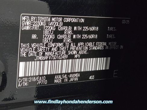 Used 2025 Toyota RAV4 XLE Premium w/ Weather Package image 14