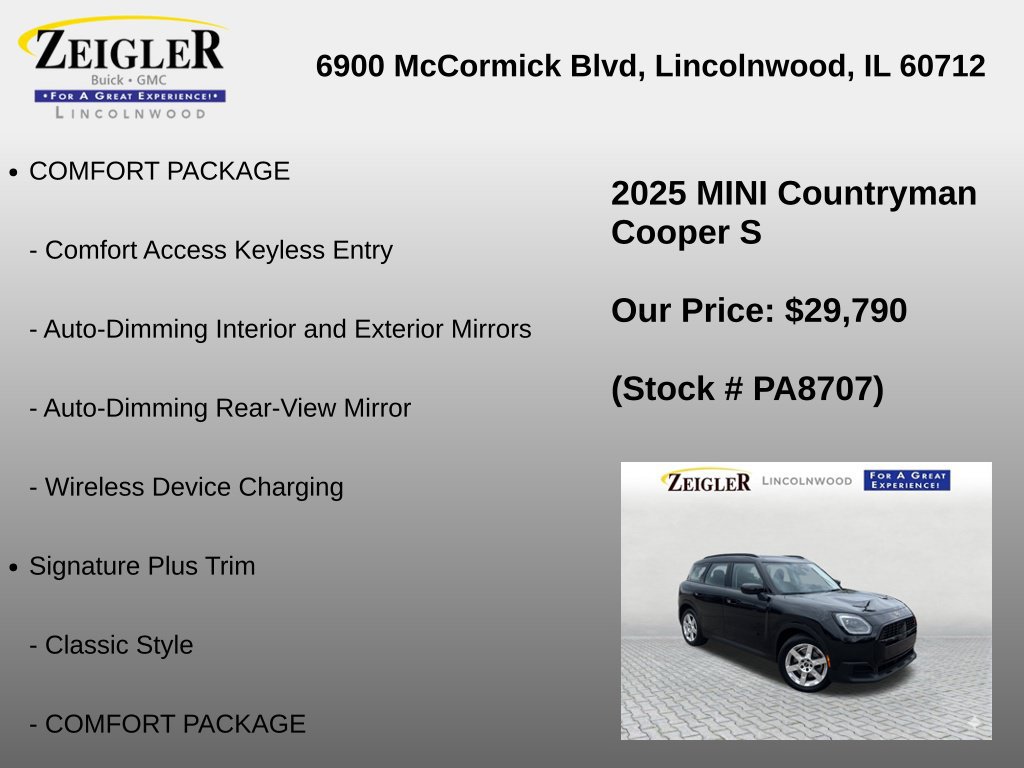 Used 2025 MINI Cooper Countryman S AWD/4WD image 12