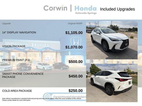 Used 2024 Lexus NX 350 AWD w/ Vision Package image 4