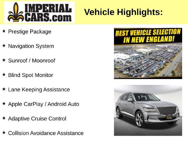 Used 2024 Genesis GV80 3.5T w/ Prestige Package AWD/4WD image 3