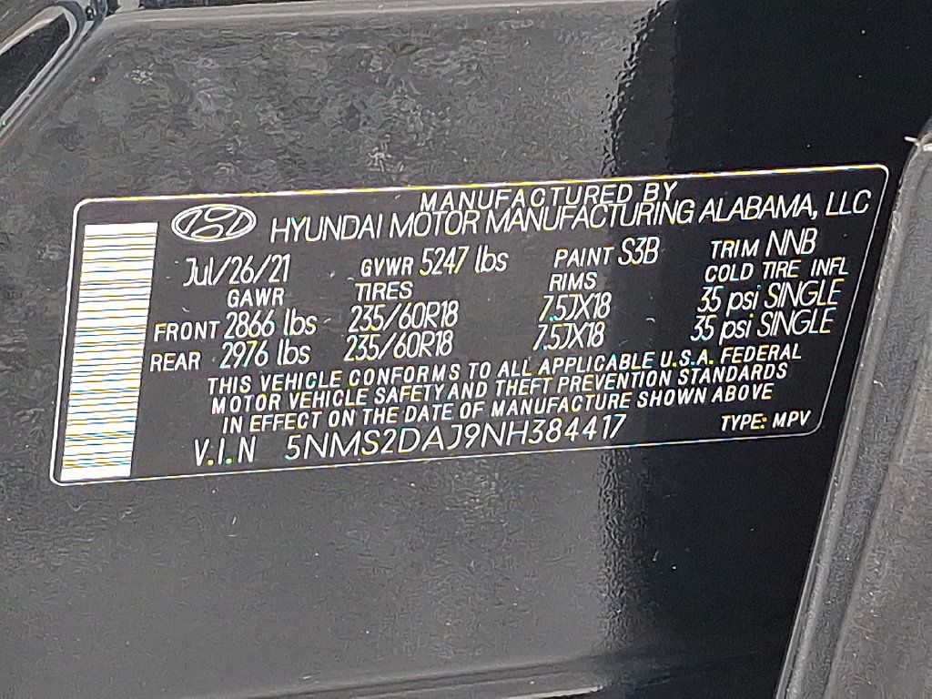Used 2022 Hyundai Santa Fe SEL AWD/4WD image 25