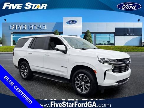 Used 2021 Chevrolet Tahoe LT w/ LT Signature Package RWD image 1